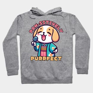 Singing dog Hoodie